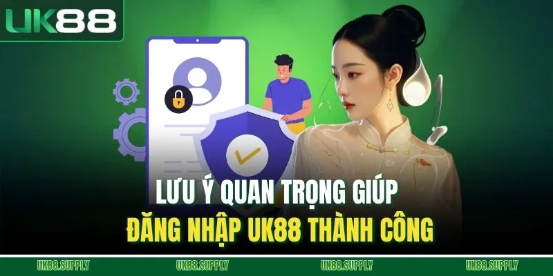 Lưu ý quan trọng giúp đăng nhập UK88 thành công